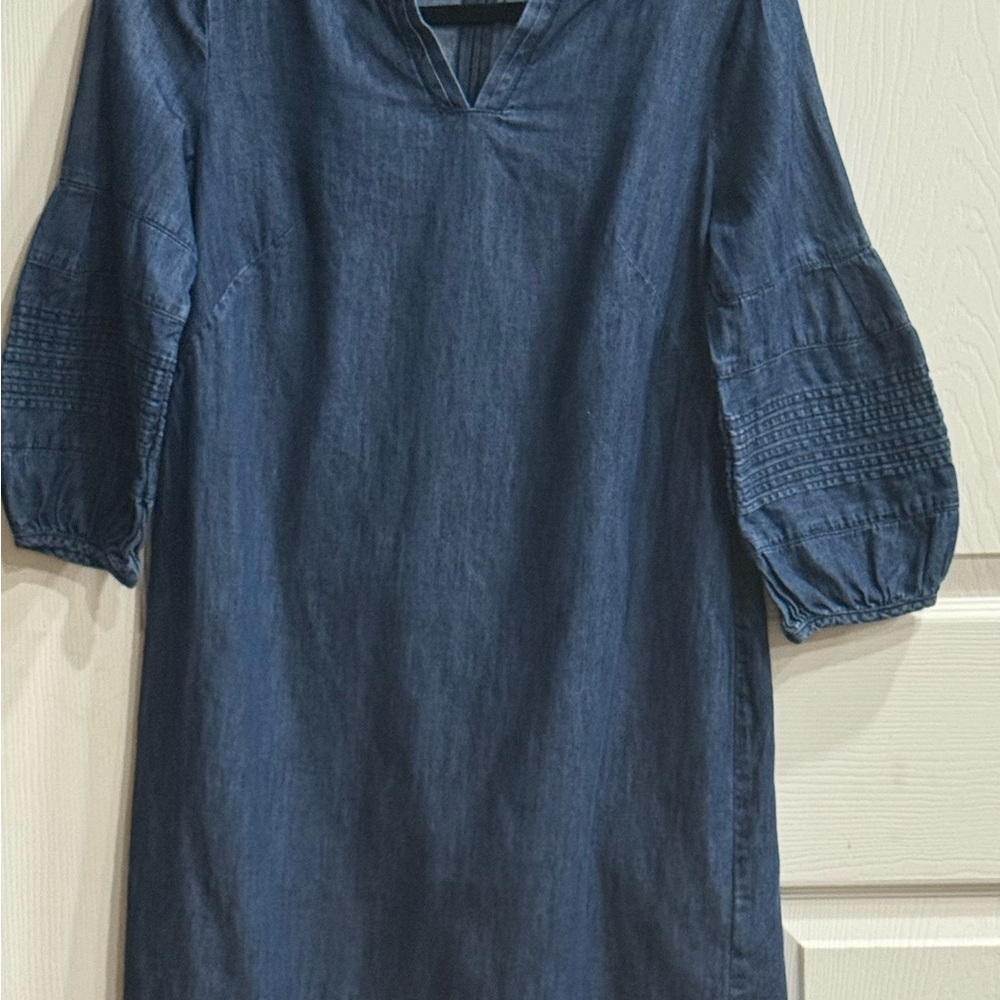 Talbots Indigo Denim Dress